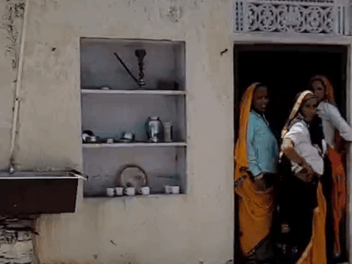 Lance hero Ashok Kumar's house in Mohammadpur village.