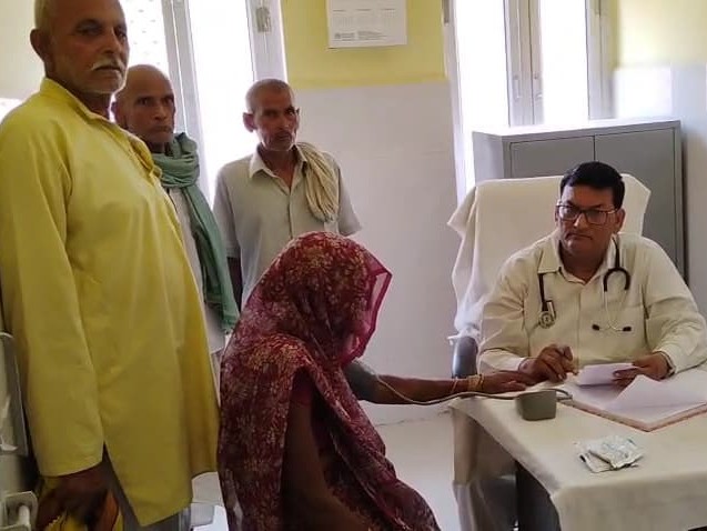 health checkup in arogya mela | आरोग्य मेले में स्वास्थ्य जांच: अयोध्या