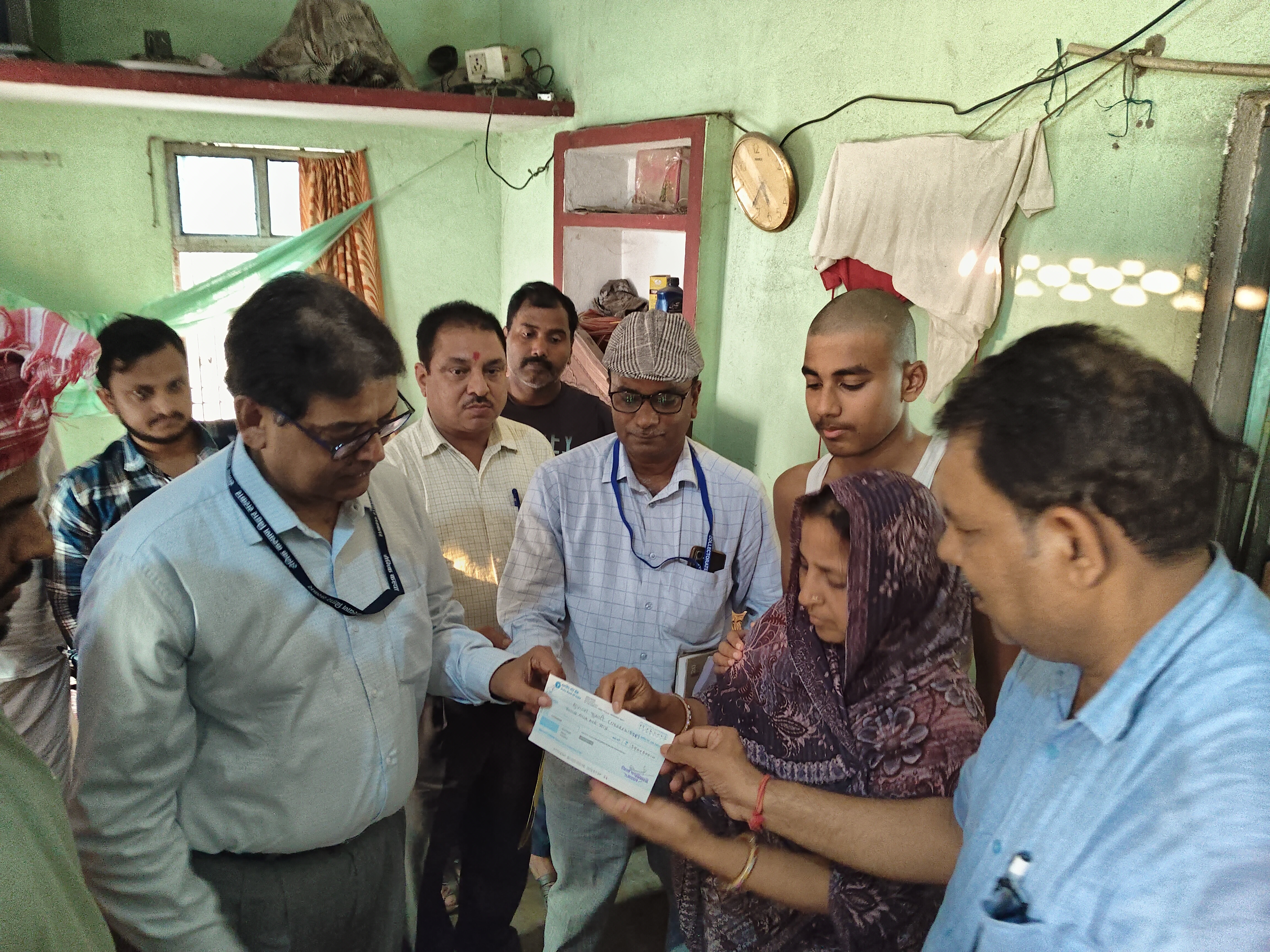 Martyr Havildar Sunil Singh's family gets help