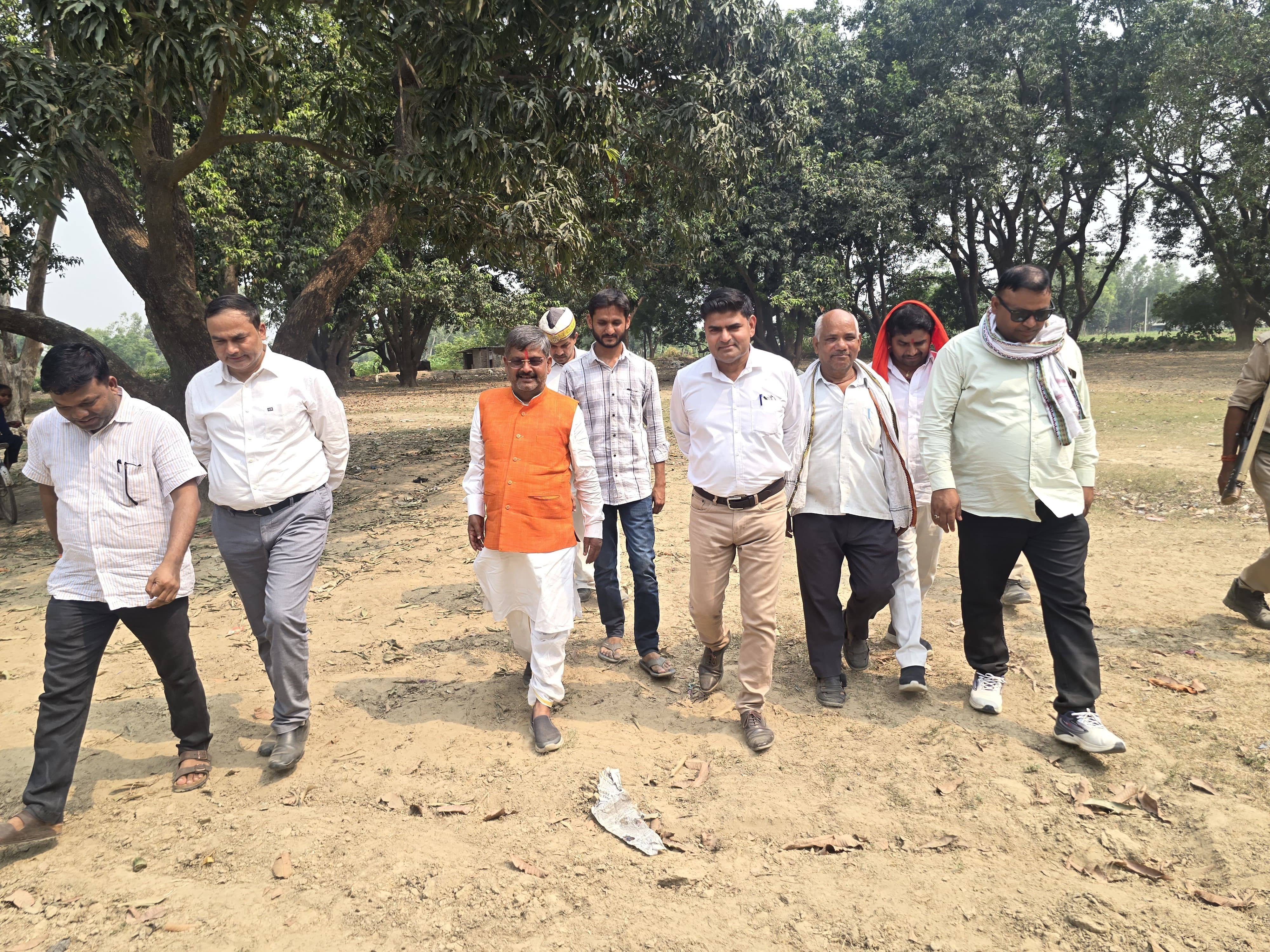 Deputy Chief Minister Maurya in Rudauli on June 12
