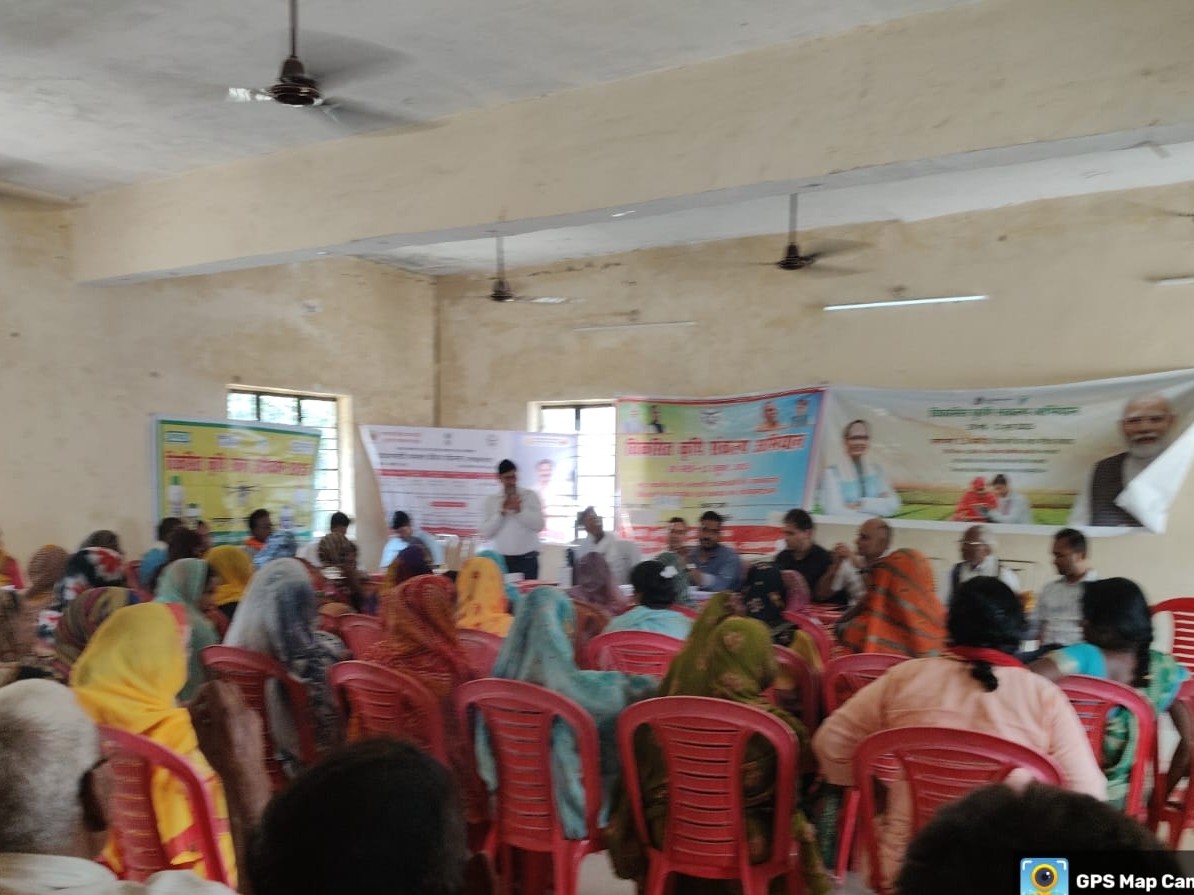Agricultural scientists reached 3 villages of Lucknow