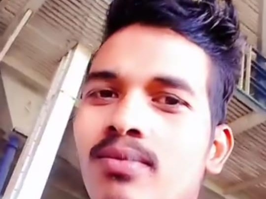 A young man died after being hit by a train in Chandauli