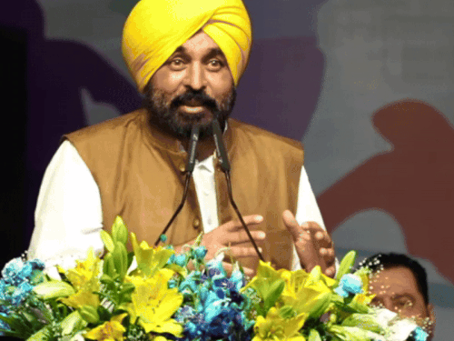 पंजाब के सीएम सरदार भगवंत सिंह मान।