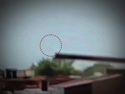 At the time of the blast, something black was spotted in the sky. It is feared that it may be a piece of plane or part of the building that causes it to collide.