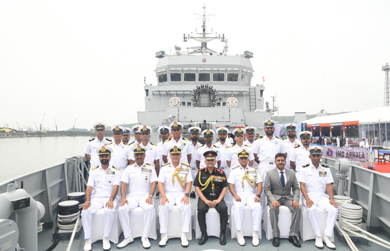 CDS General Anil Chauhan was the Chief Guest of the Commission Ceremony.