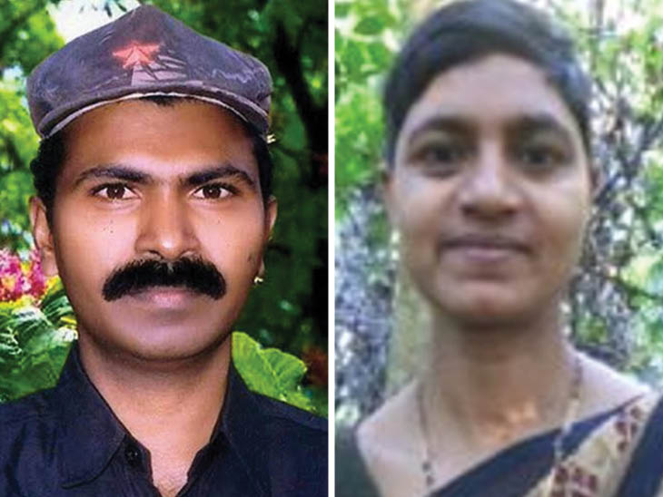 नक्सली लीडर गजरला रवि और अरुणा एनकाउंटर में मारे गए। - Dainik Bhaskar