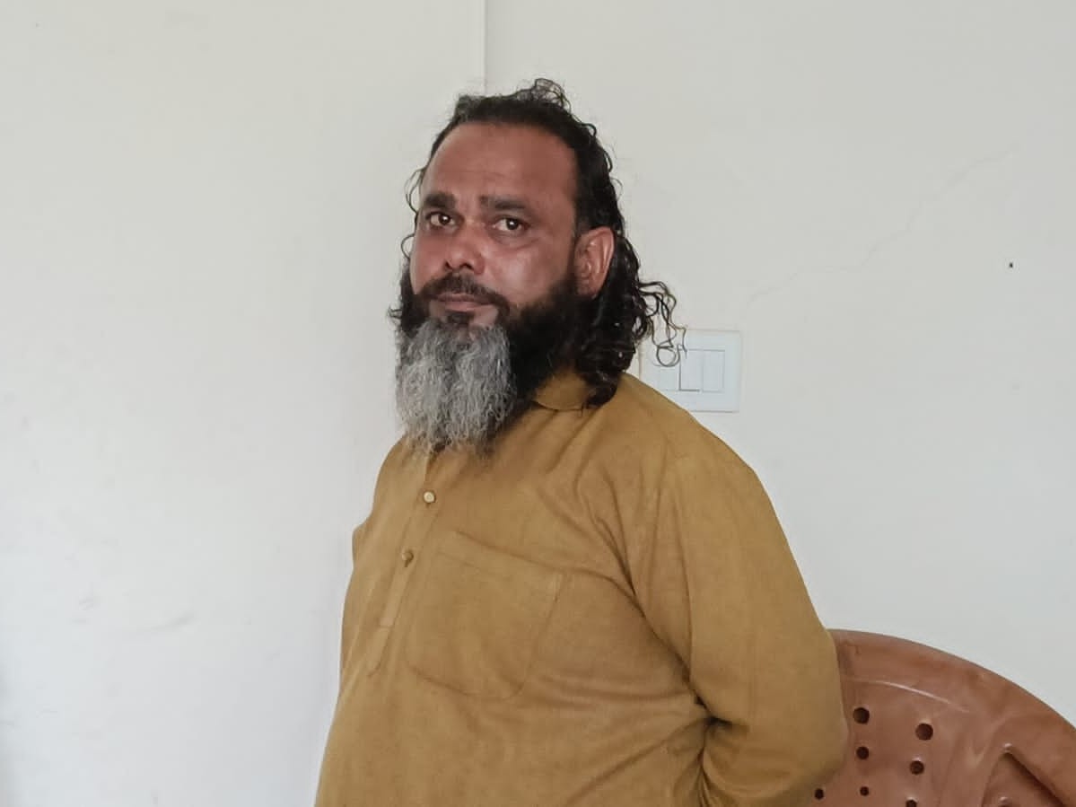 40 हजार के गांजे के साथ तस्कर गिरफ्तार।