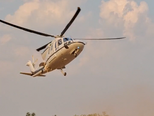 तेज बारिश के कारण CM साय का हेलीकॉप्टर जशपुर में नहीं उतर सका - Dainik Bhaskar