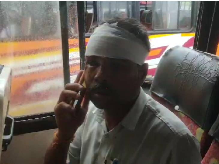 जागेश्वर तिवारी जबलपुर अकेले ही इलाज कराने बस से पहुंचे थे।