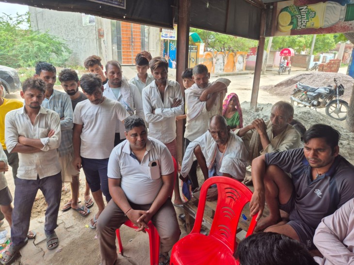 ग्रामीणों ने बताया उनको विश्वास नहीं हो रहा