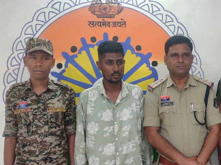 लूट की झूठी कहानी रचने वाला आरोपी मयूर कुमार अडमे गिरफ्तार