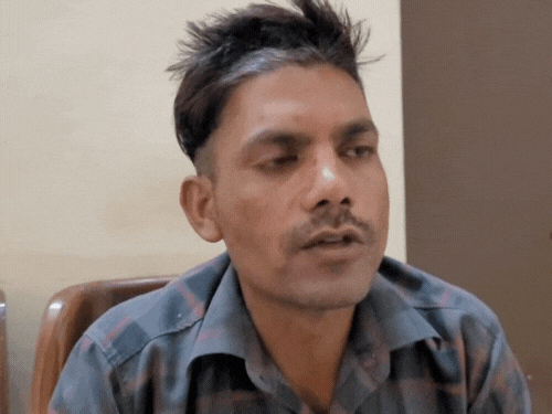 भाजपा नेता बोले- मैं भागने की कोशिश में गिर गया, तो एक ने मेरा पैर पकड़कर घसीट दिया।