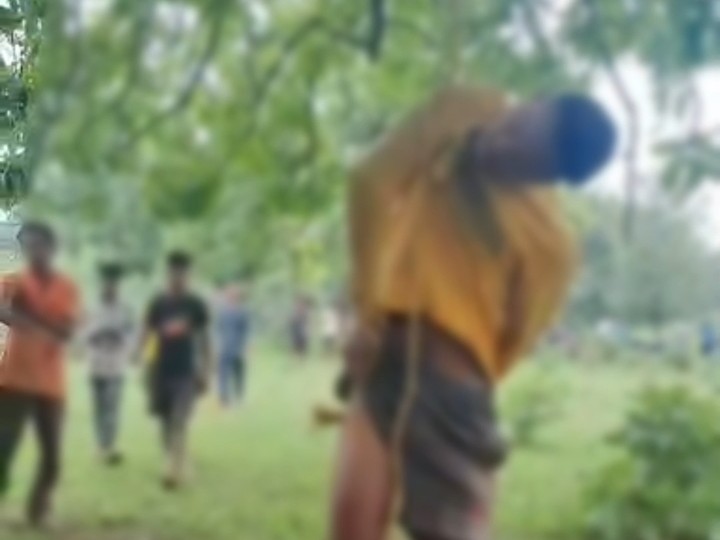 युवक की लाश पेड़ से लटकी मिली। - Dainik Bhaskar