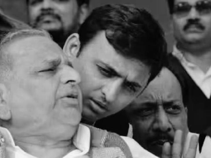 मुलायम सिंह यादव ने जब अखिलेश से चुनाव लड़ने की बात कही, तब वह देहरादून में थे।