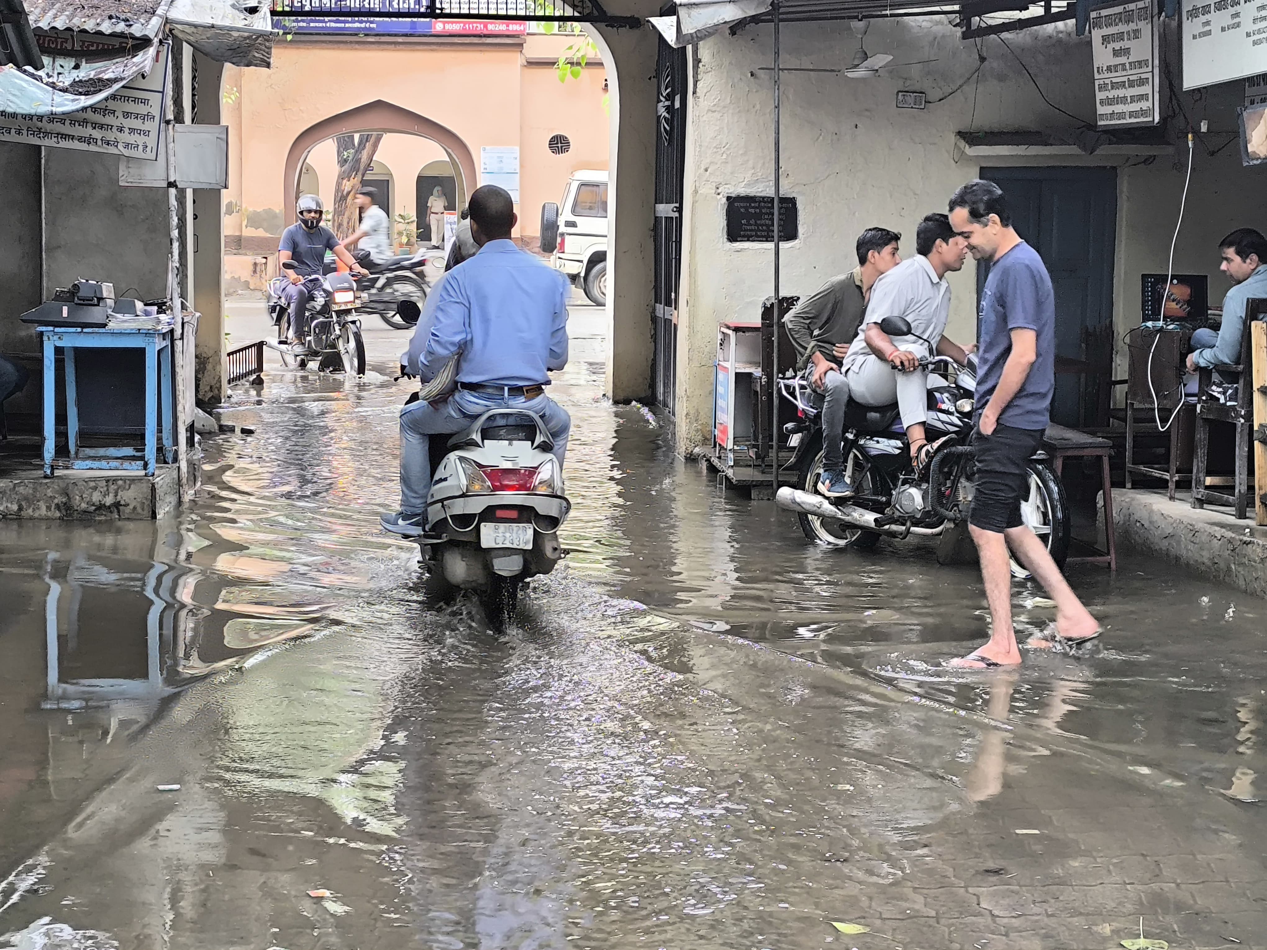 20 mm rain in Behror