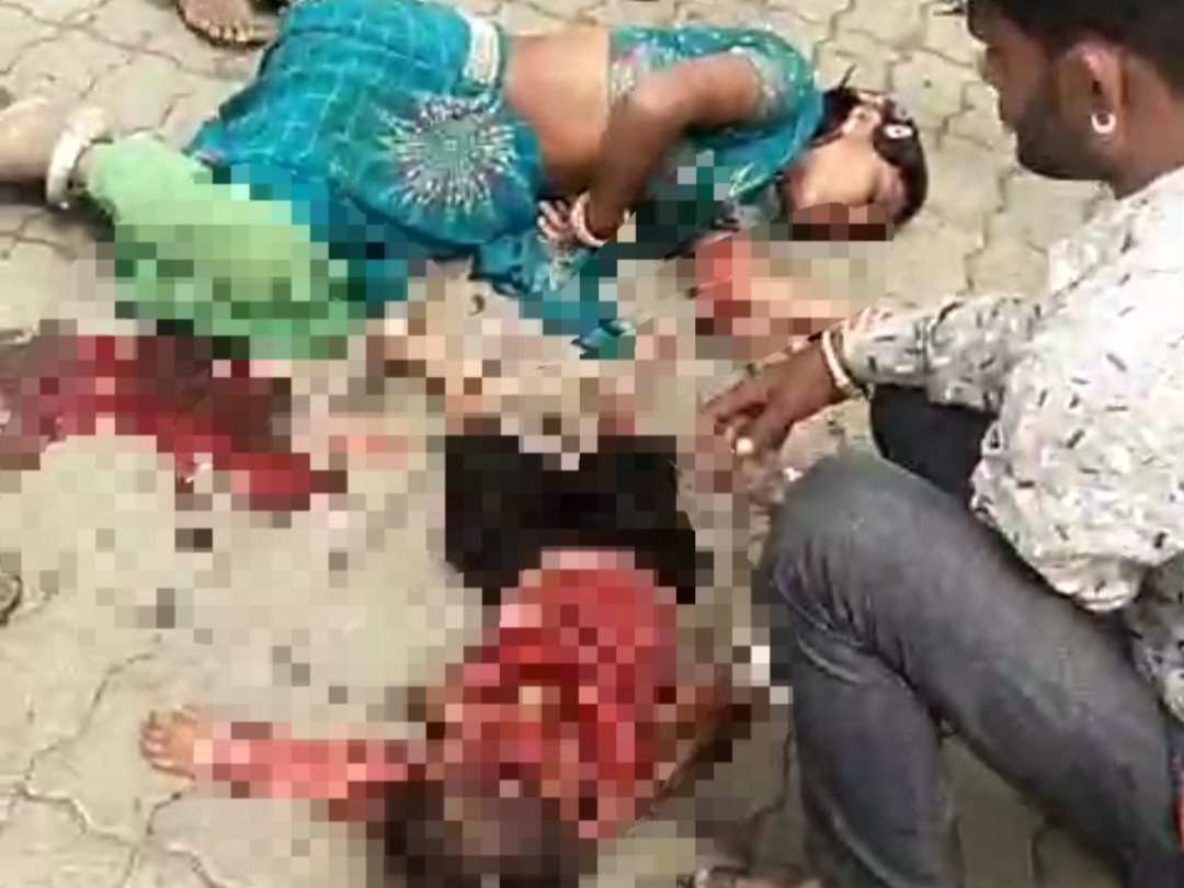 Girl dies after being hit by a truck