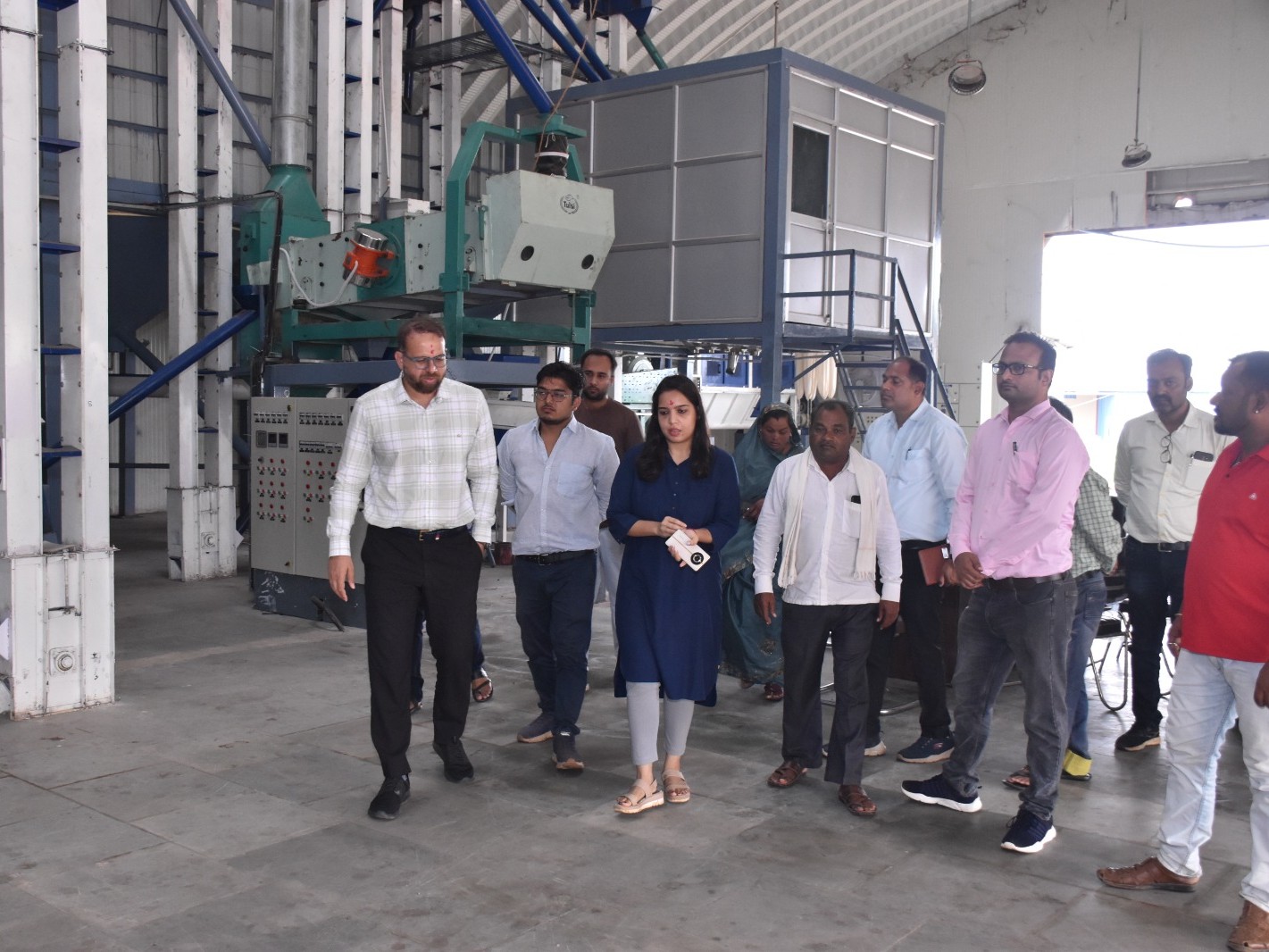 The collector visited Anjora and Sukuldahan