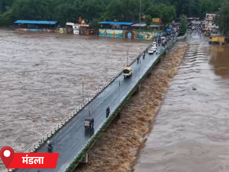 Highway closed due to flooding in rivers and collapse of culvert