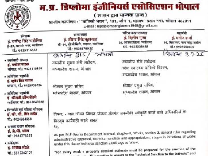 एसोसिएशन ने मुख्यमंत्री को पत्र लिखा है।