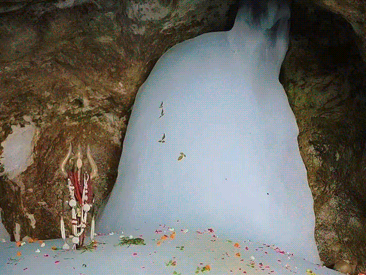 अमरनाथ यात्रा 3 जुलाई से शुरू हुई। अब तक 26,863 श्रद्धालुओं ने दर्शन किए। - Dainik Bhaskar