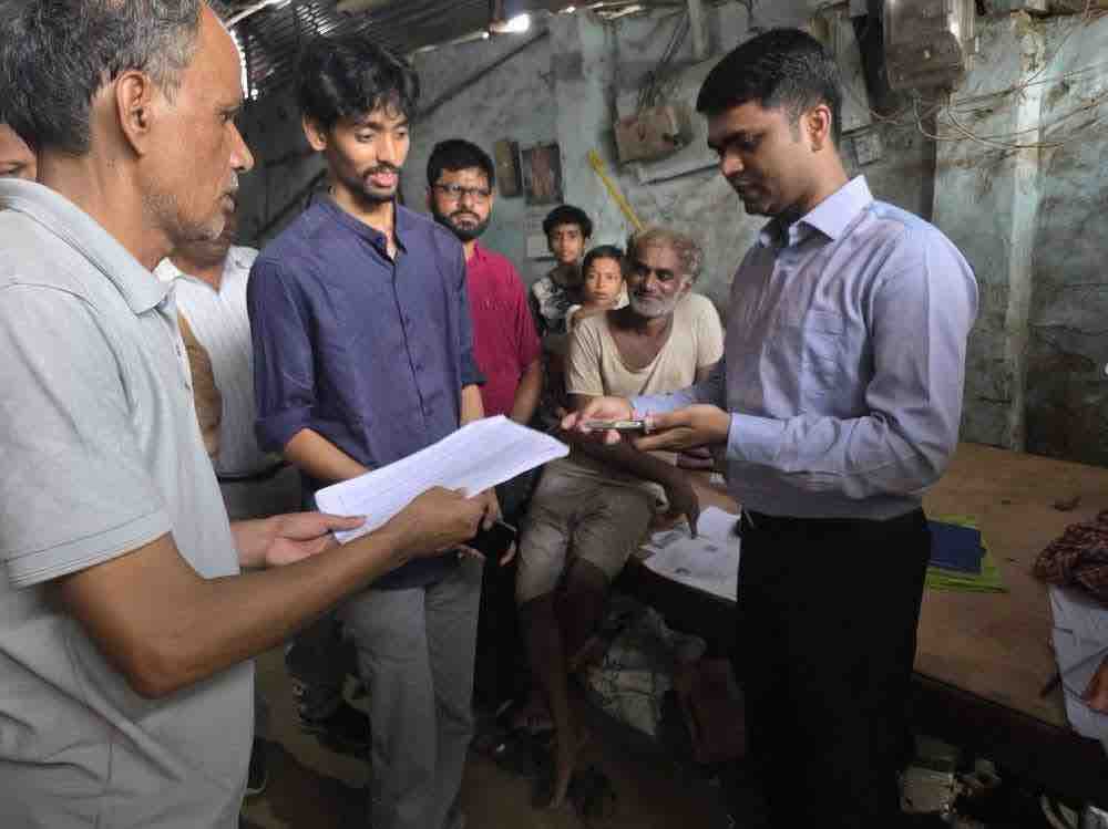 मतदाता सूची सुधार के लिए जारी अभियान में फॉर्म वापसी की प्रक्रिया चल रही है।