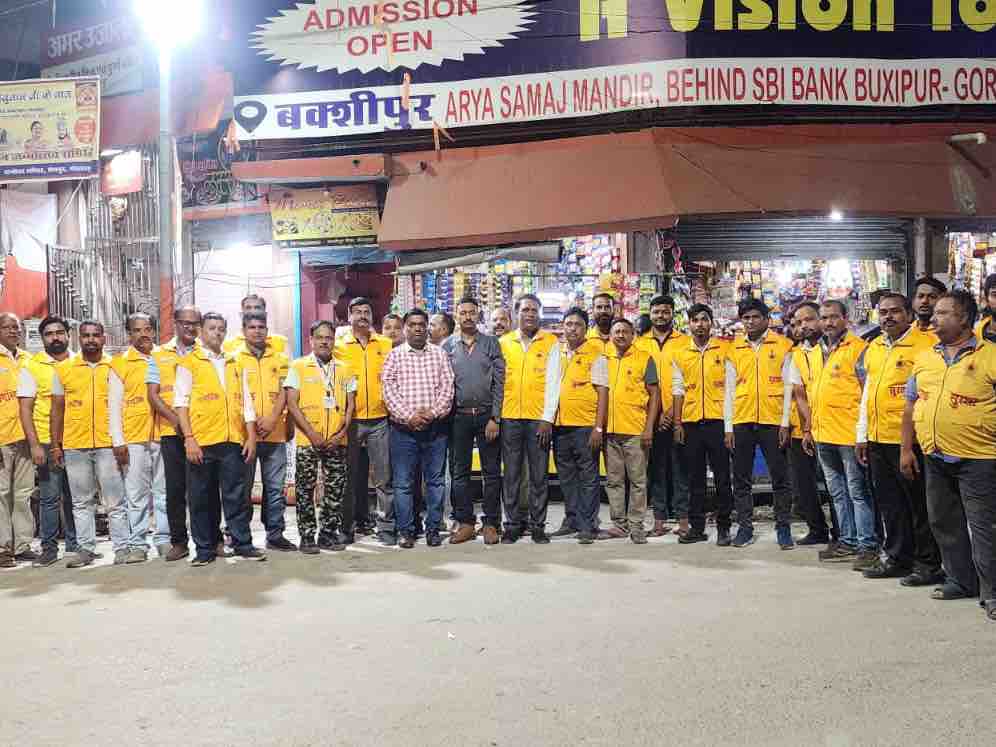 गोरखपुर में प्रशासन और पुलिस के साथ नागरिक सुरक्षा संगठन ने संभाली कमान|गोरखपुर,Gorakhpur - Dainik Bhaskar