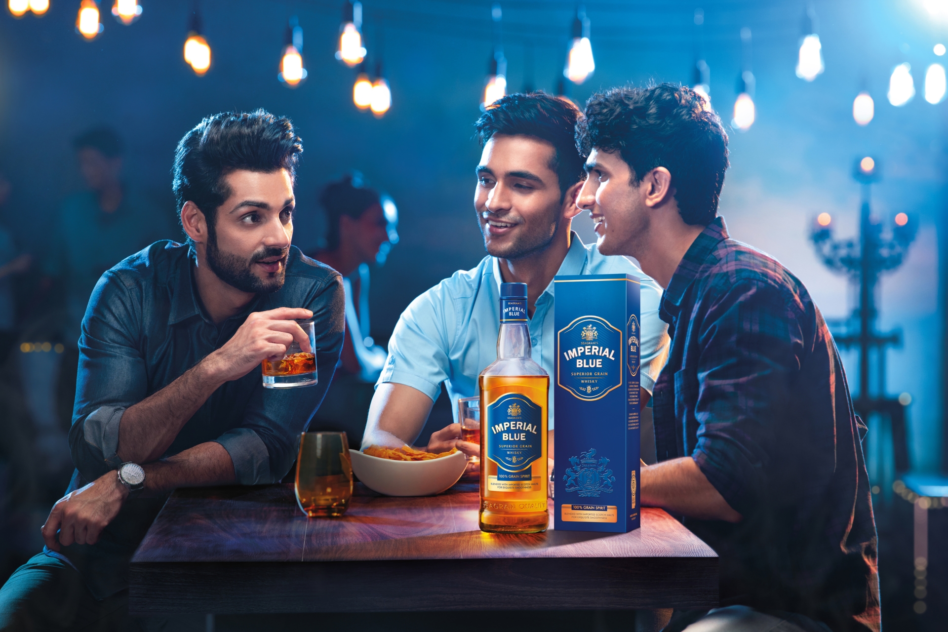 Imperial Blue is the third largest brand in terms of whiskey sales in India, which has a market share of 8.6%. The brand lags behind McDowels and Royal Stag.