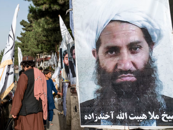 The Taliban has power in Afghanistan since August 2021, Mulla Akhundzada is the head of the Taliban government. (File photo)