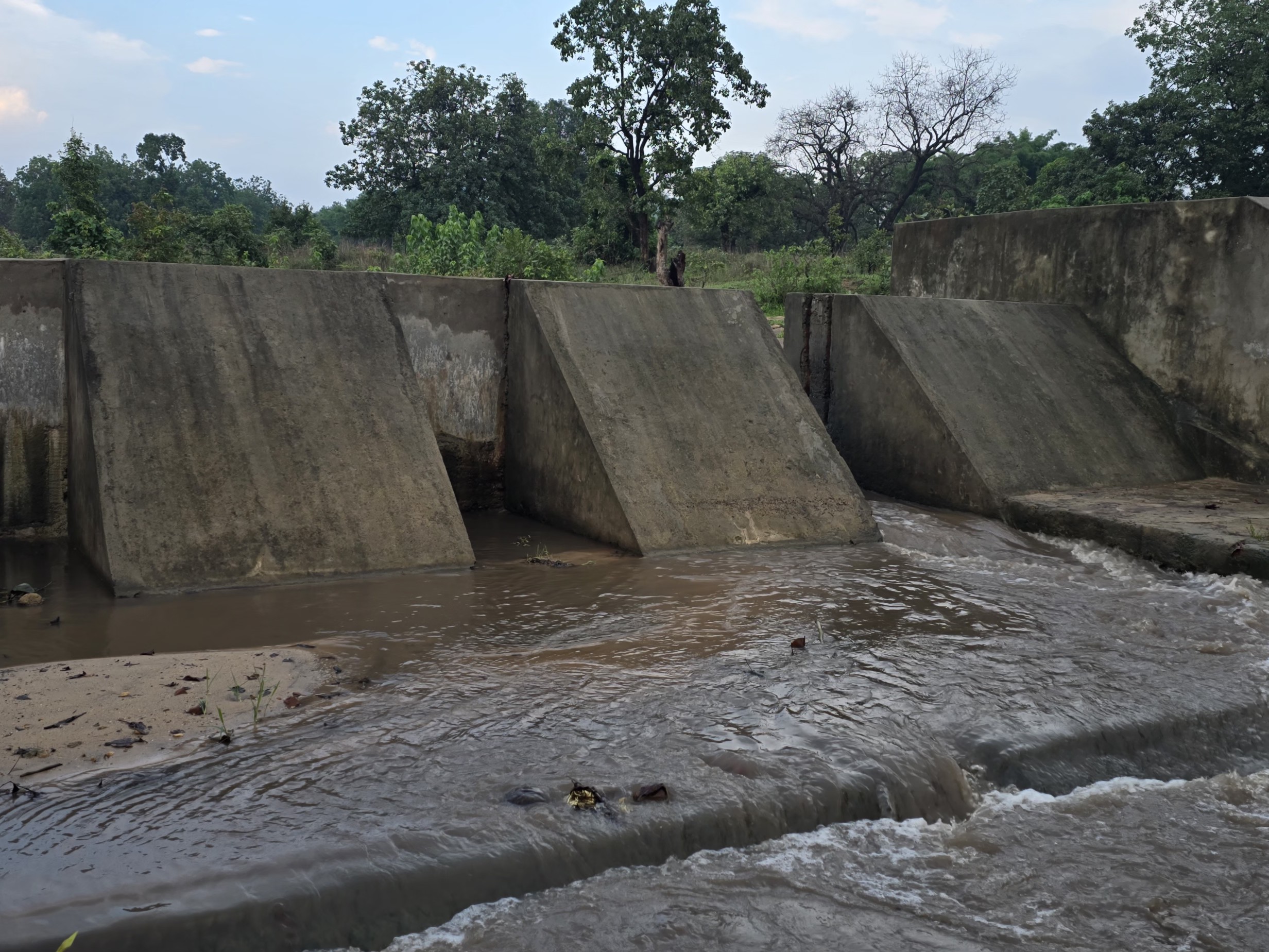 Other officers including the collector came to the sack of this dam.
