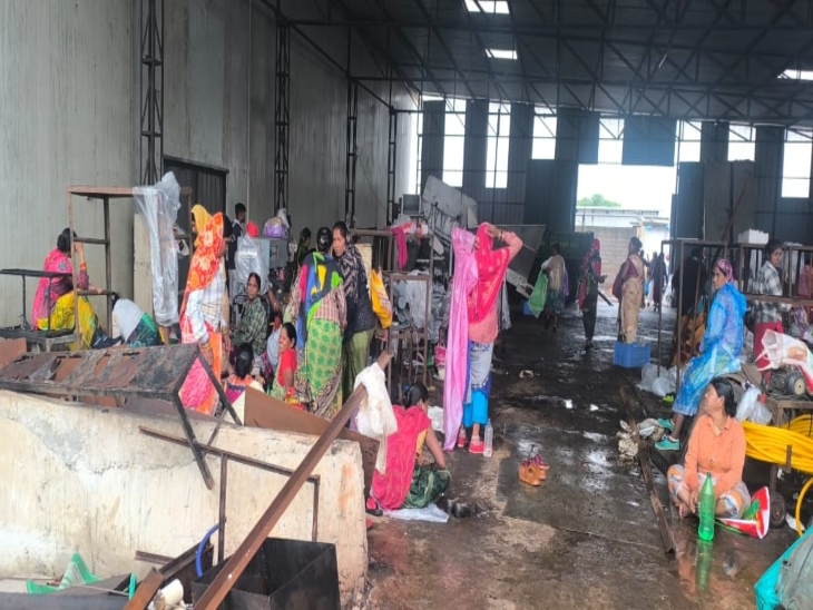 इस मशरूम फैक्ट्री में बड़ी संख्या में महिलाएं भी काम करती है।