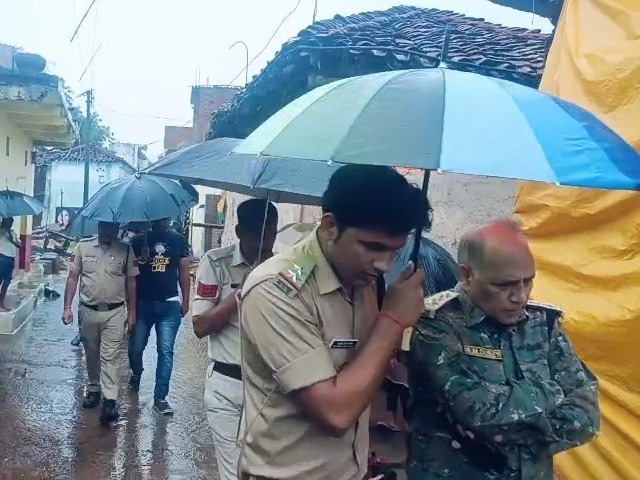घटना के बाद पुलिस मौके पर पहुंची थी।