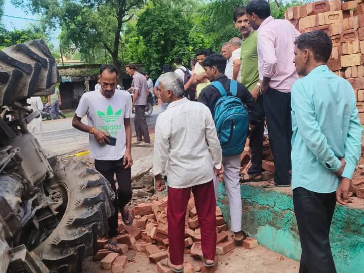 3 youths died in a road accident in Meerut