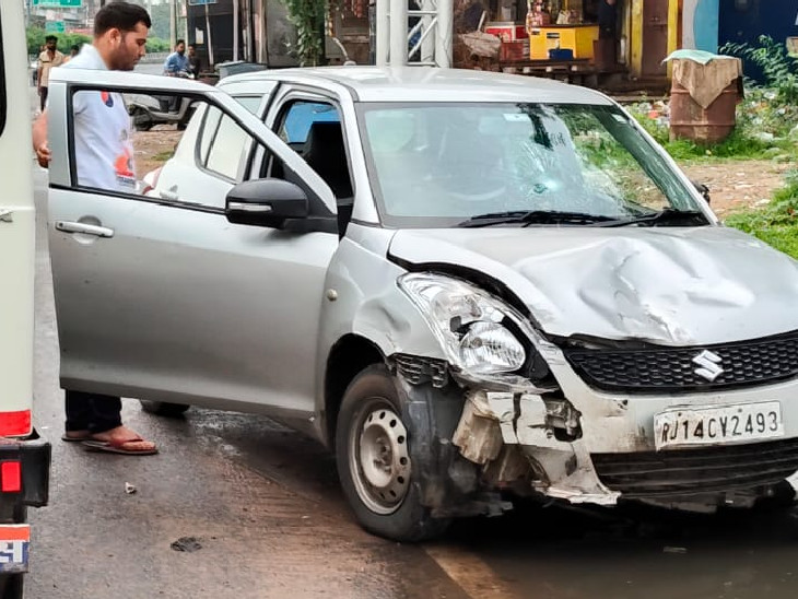 speeding car crushes three including child in jaipur drunk driver tries ...