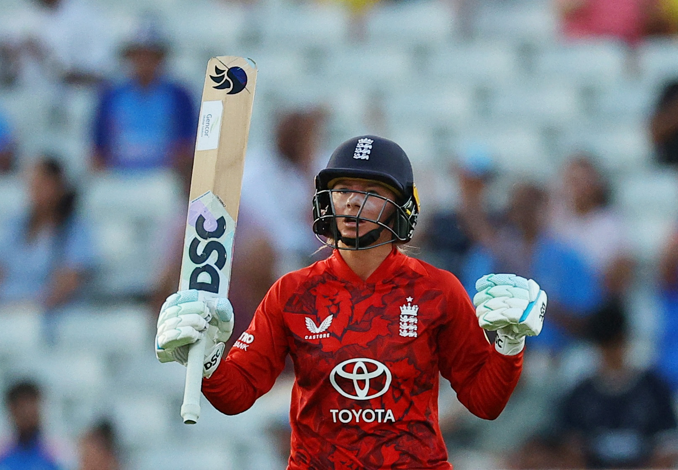Daniel Witch scored 56 runs for England.