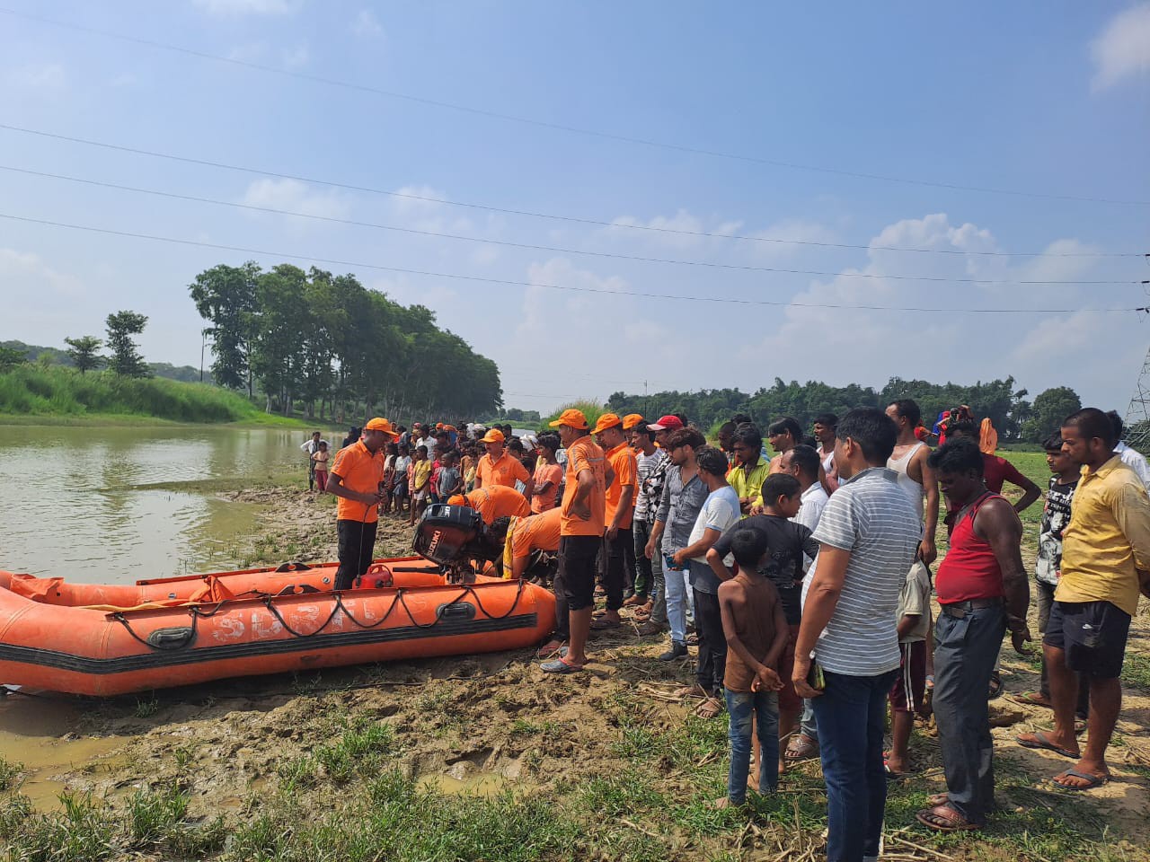 The body of a woman who drowned in the river was found after 16 hours