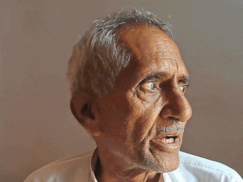 Athagama Khap Convenor Dharampal Maharana giving information about the case.