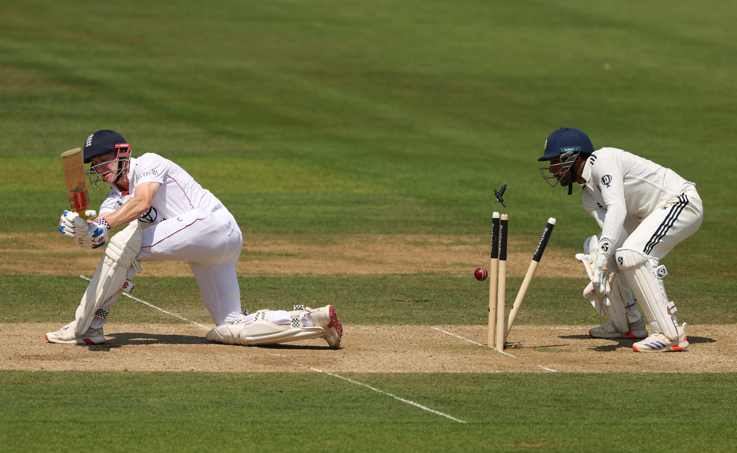 हैरी ब्रूक इस तरह बोल्ड हुए।