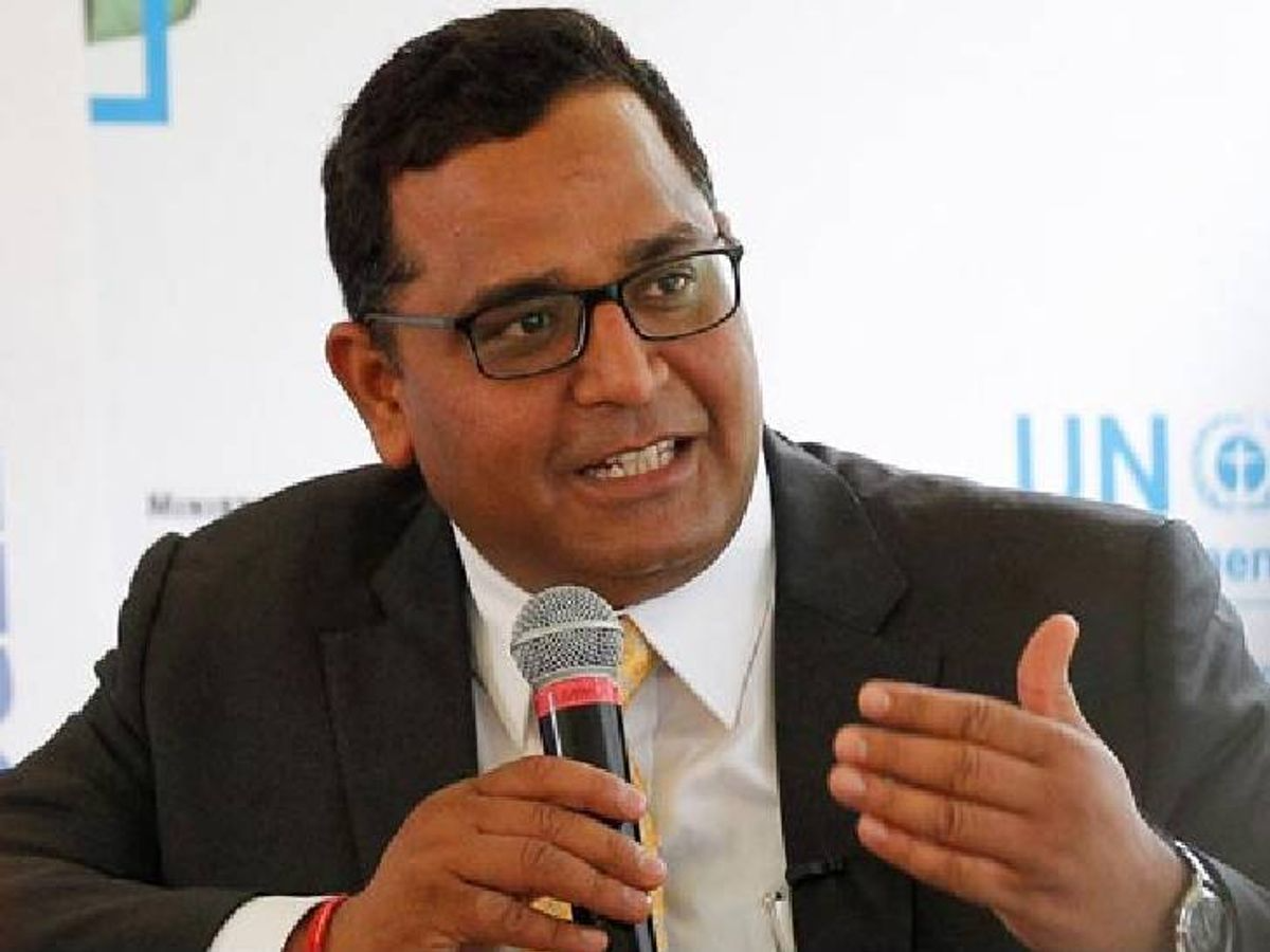 Paytm Founder Vijay Shekhar Sharma said these things somewhere during an AI event in Delhi. - Dainik Bhaskar
