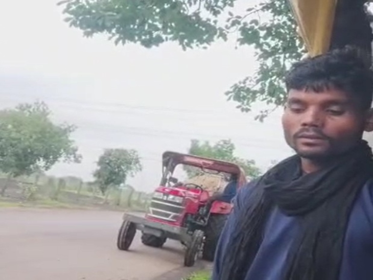 पीड़ित ट्रैक्टर ड्राइवर।