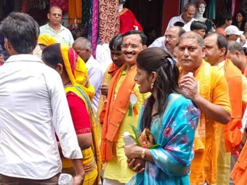 Procession in Bhatni on the first Monday of Sawan