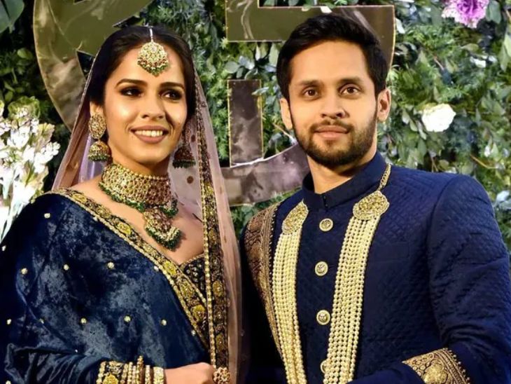 Saina Nehwal married Kashyap Parupalli on 14 December 2018 - Dainik Bhaskar
