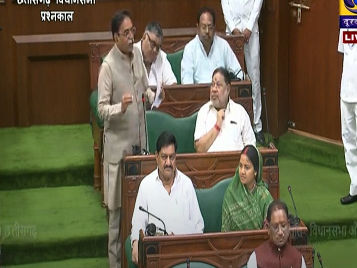 राजस्व निरीक्षक भर्ती परीक्षा 2024 में गड़बड़ी के मुद्दे पर सदन में जमकर हंगामा हुआ।