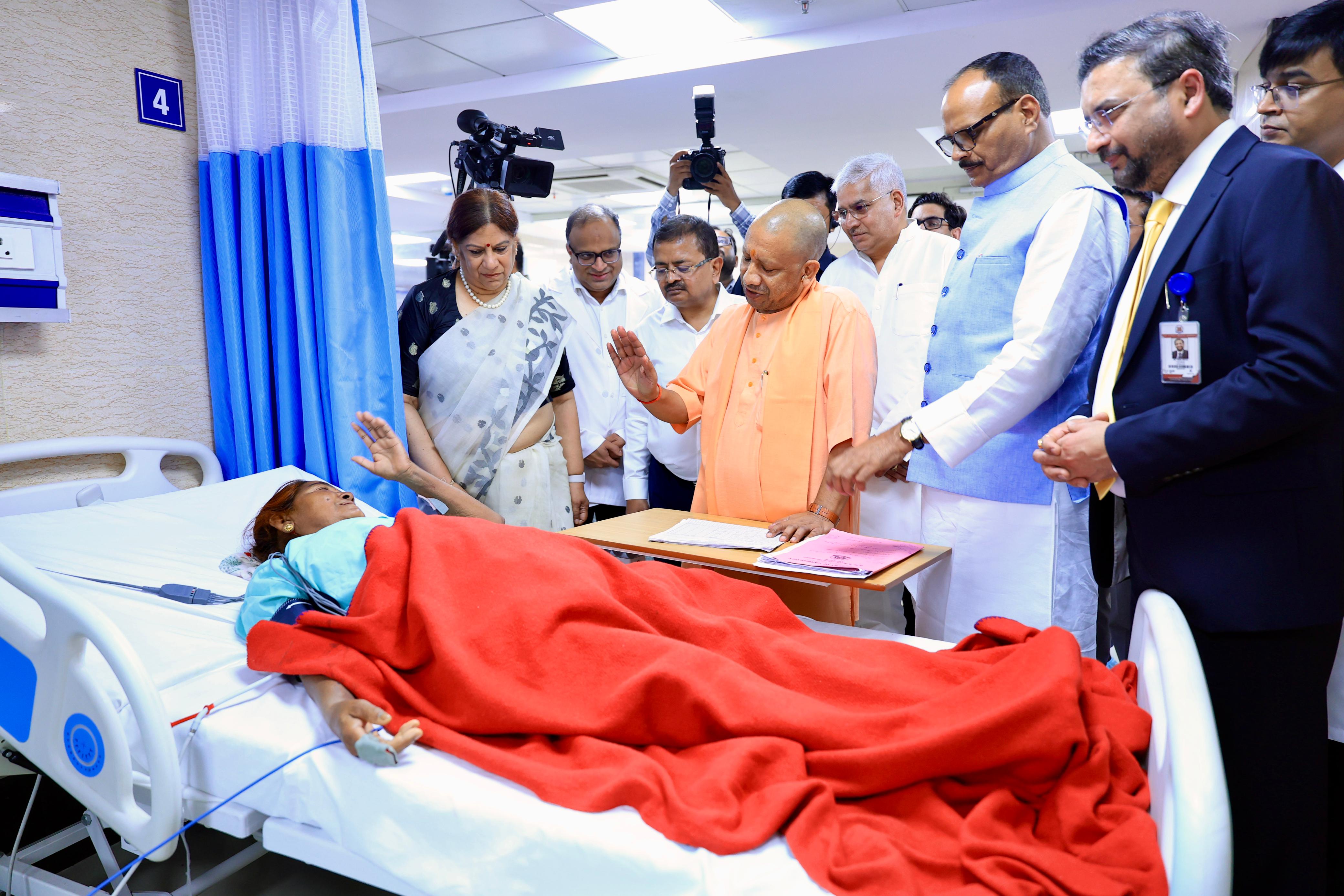 सीएम योगी ने KGMU को दी 941 करोड़ रुपये की सौगात, अब कार्डियोलॉजी में 92 बेड का ICU