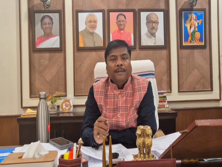 राहुल गांधी की आदिवासी नेताओं से दिल्ली में हुई बैठक पर मंत्री केदार कश्यप ने सवाल उठाए थे।