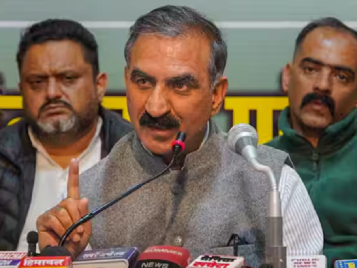 हिमाचल CM सुखविंदर सिंह सुक्खू - Dainik Bhaskar