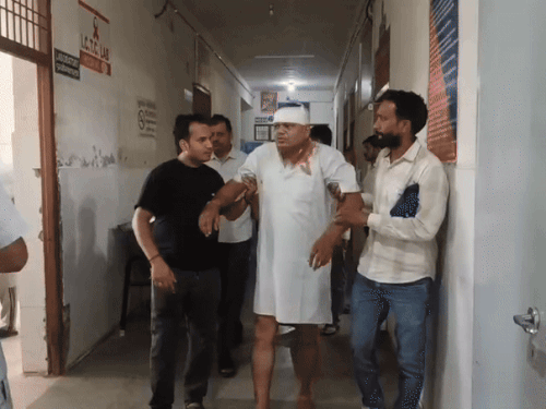 The accused also assaulted jeweler Anil during the robbery.