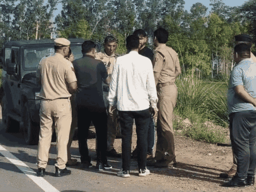 After the robbery, Sho Ravindra of Julana police station reached the spot.