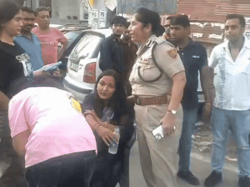 This video of Sonipat Police Commissioner Mamta Singh is going viral on social media
