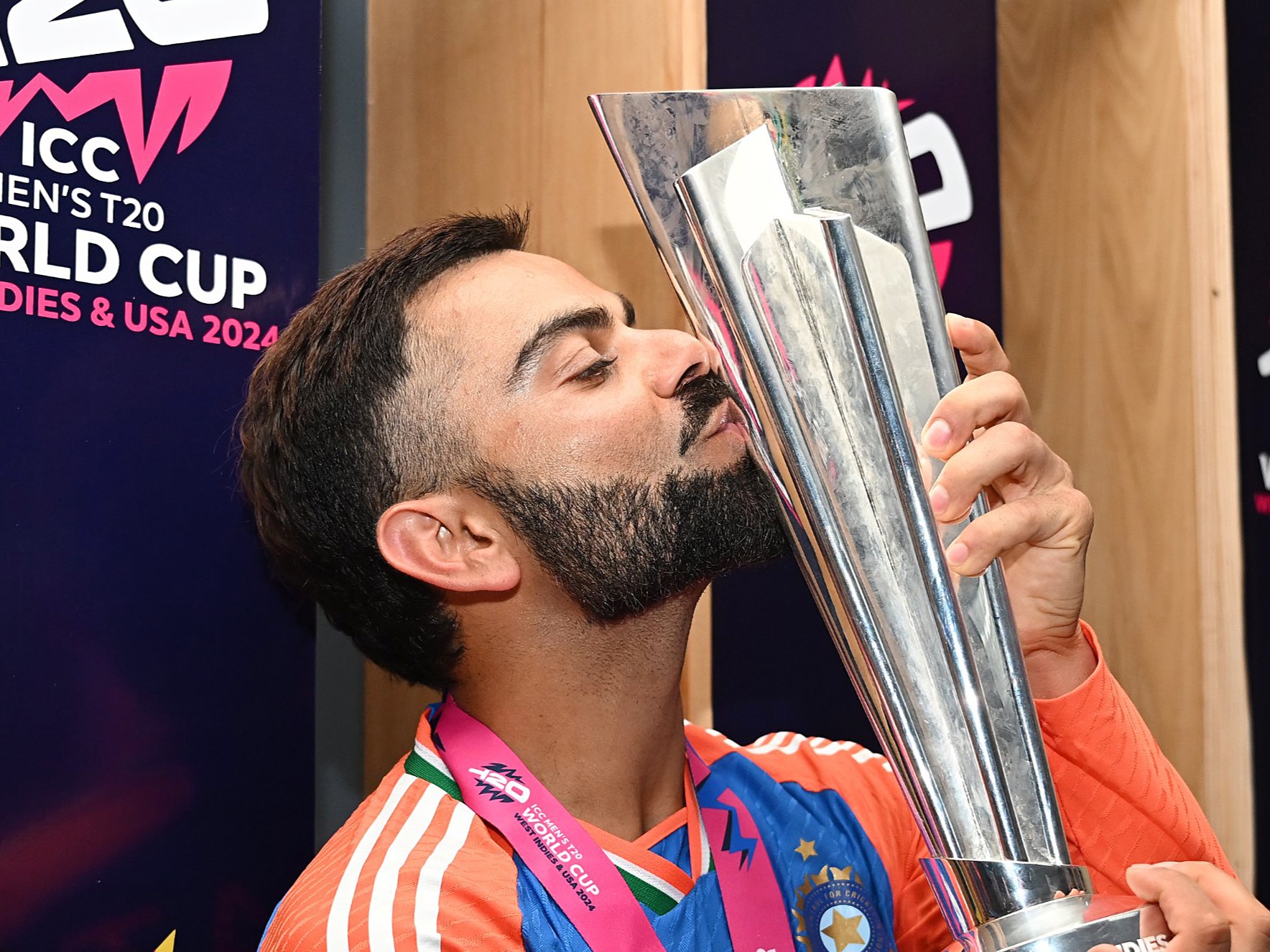 Virat Kohli retired from this format after winning the T20 World Cup on 29 June 2024.