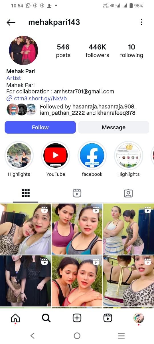 Both sisters used porn reels from this Instagram account.
